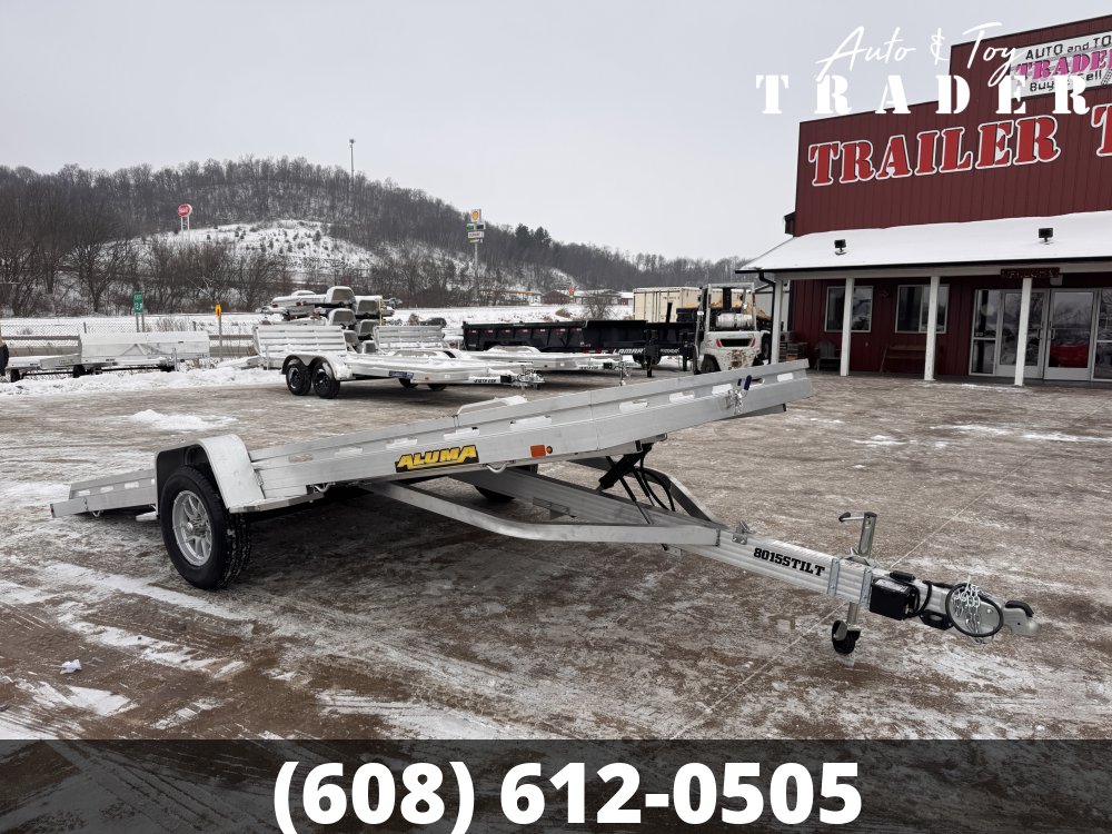 2027 Aluma 8015 Tilt Aluminum Utility Trailer