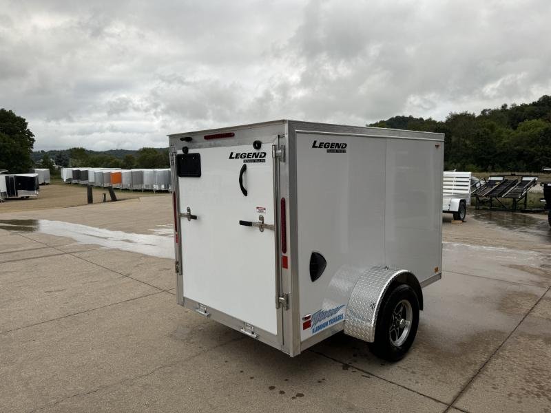 2025 Legend Trailers 5X8 Aluminum Thunder Cargo / Enclosed Trailer