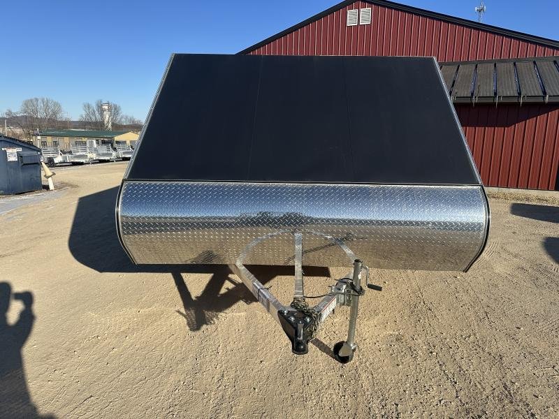 2025 Legend Trailers 102X12 Aluminum Hybrid Snowmobile Trailer