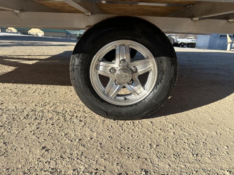 2025 Legend Trailers 102X12 Aluminum Hybrid Snowmobile Trailer