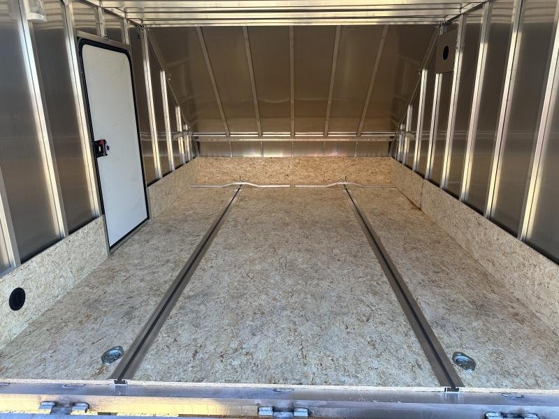 2025 Legend Trailers 102X12 Aluminum Hybrid Snowmobile Trailer