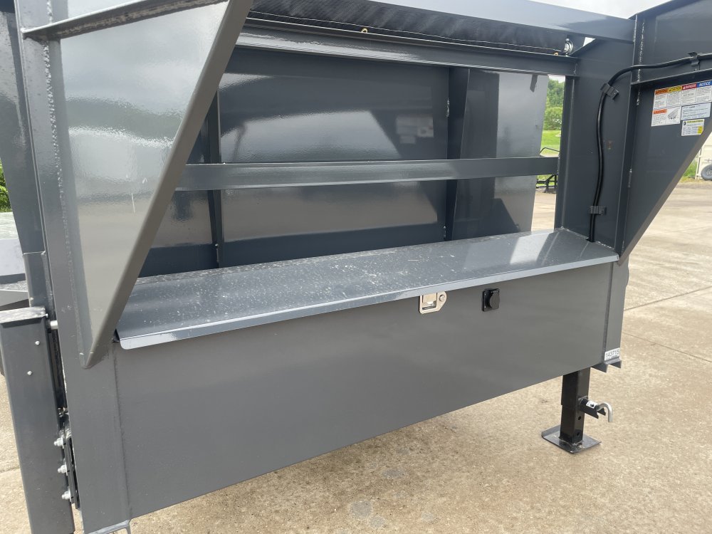 2025 Lamar Trailers 83X14 Gooseneck Dump Trailer