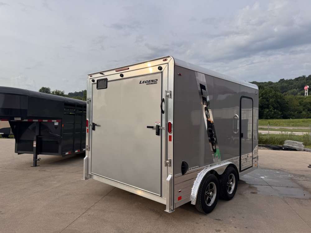 2026 Legend Trailers 8X12 Aluminum DVN Cargo / Enclosed Trailer