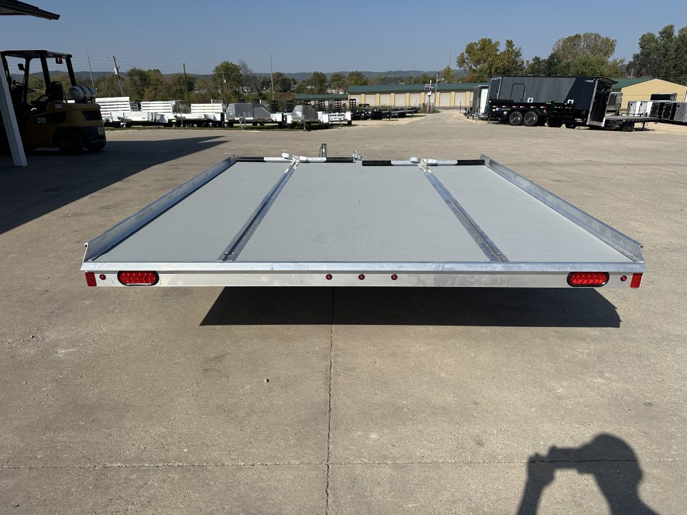 2026 Aluma 8610 Tilt 2 Place Open Snowmobile Trailer