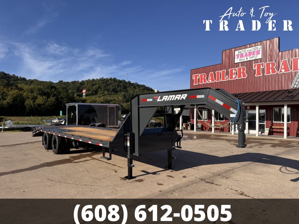 2027 Lamar 102X25 Gooseneck Deckover Trailer