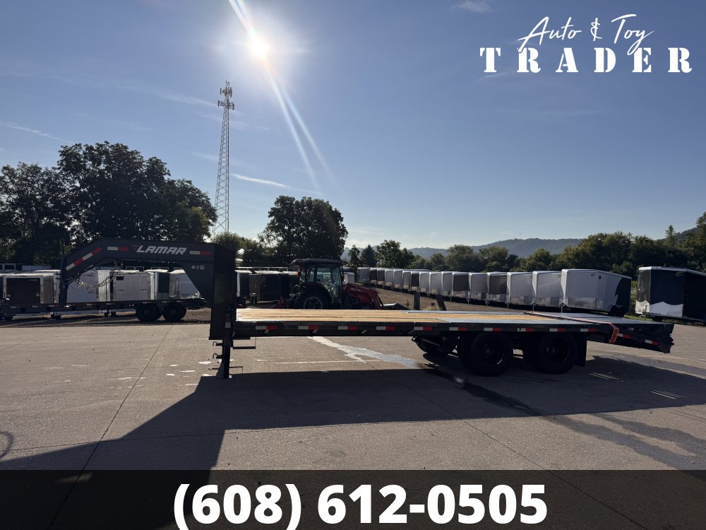 2027 Lamar 102X25 Gooseneck Deckover Trailer