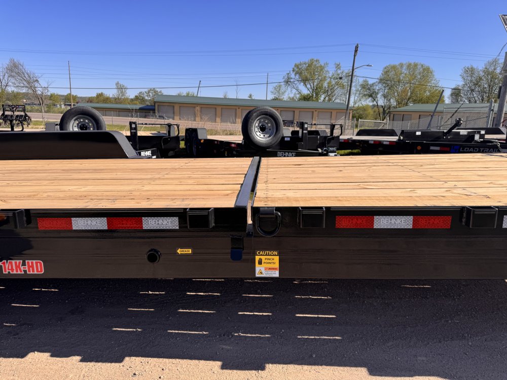 2025 Behnke 83X24 Gravity Tilt Trailer