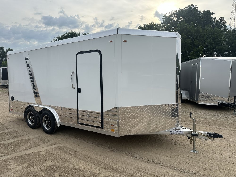 2026 Legend Trailers 8X16 Aluminum DVN Cargo / Enclosed Trailer