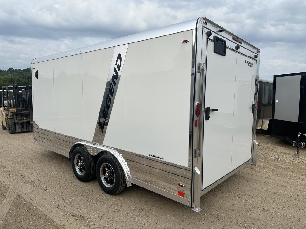 2026 Legend Trailers 8X16 Aluminum DVN Cargo / Enclosed Trailer