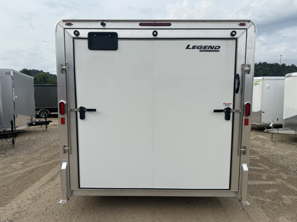 2026 Legend Trailers 8X16 Aluminum DVN Cargo / Enclosed Trailer