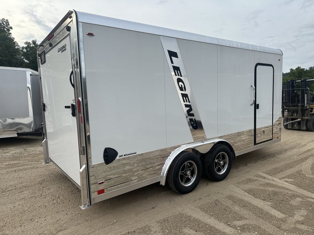 2026 Legend Trailers 8X16 Aluminum DVN Cargo / Enclosed Trailer