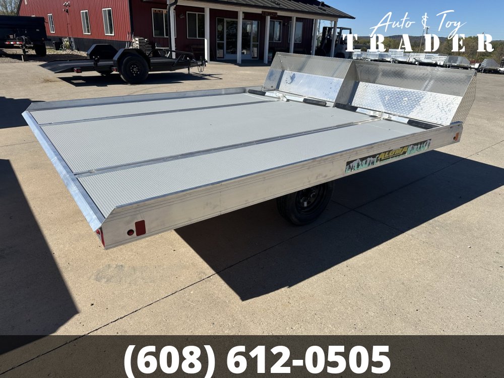 2026 Aluma 8610 Tilt 2 Place Open Snowmobile Trailer