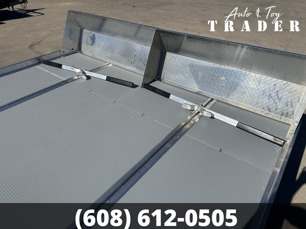 2026 Aluma 8610 Tilt 2 Place Open Snowmobile Trailer