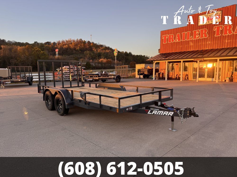 2026 Lamar Trailers 83X16 Utility Trailer