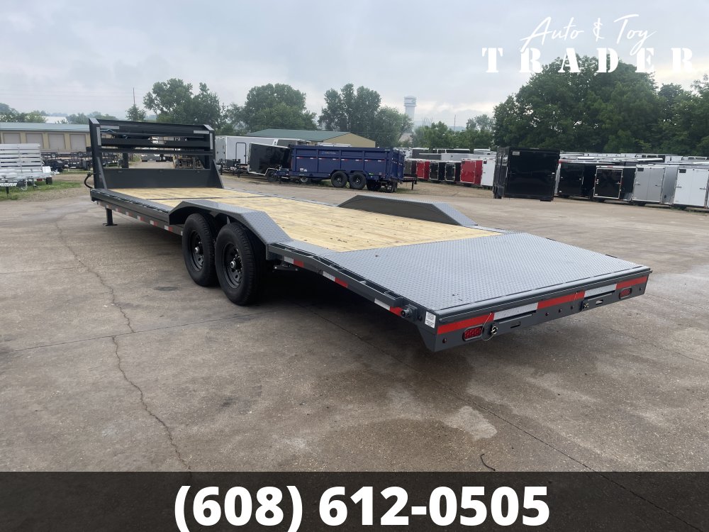2026 Lamar Trailers 102X28 Gooseneck Car Hauler Trailer
