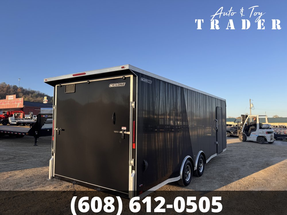 2027 Legend 8.5X24 Steel Cyclone Cargo/Enclosed Trailer