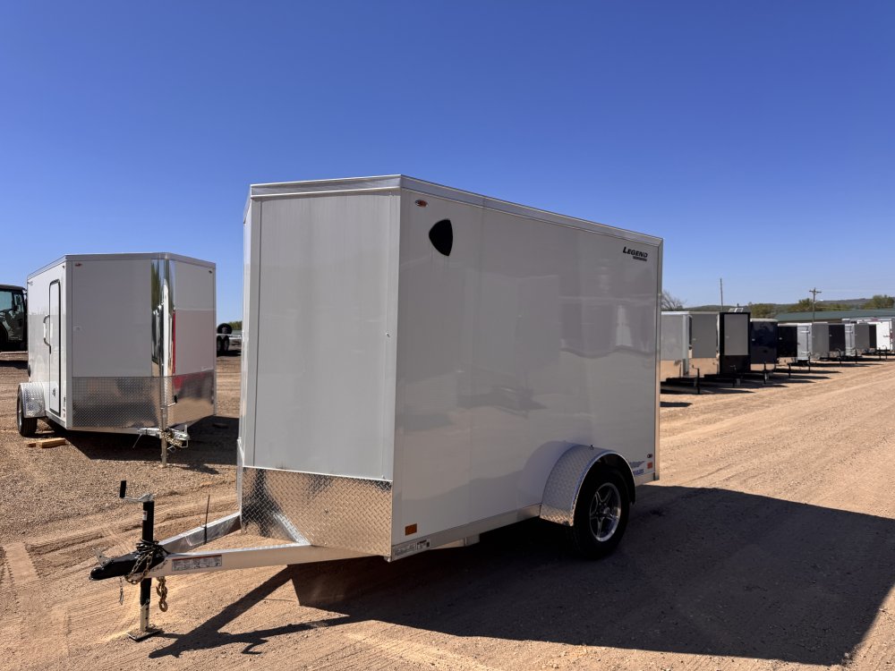 2025 Legend Trailers 6X10 Aluminum Thunder Cargo / Enclosed Trailer