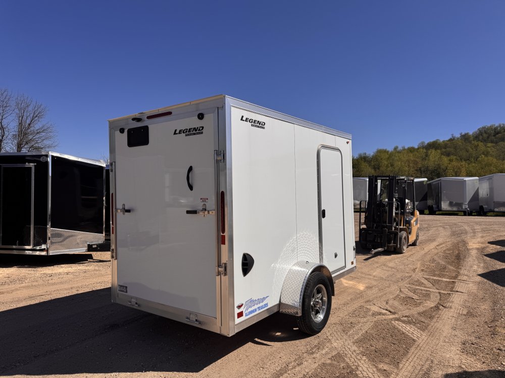 2025 Legend Trailers 6X10 Aluminum Thunder Cargo / Enclosed Trailer