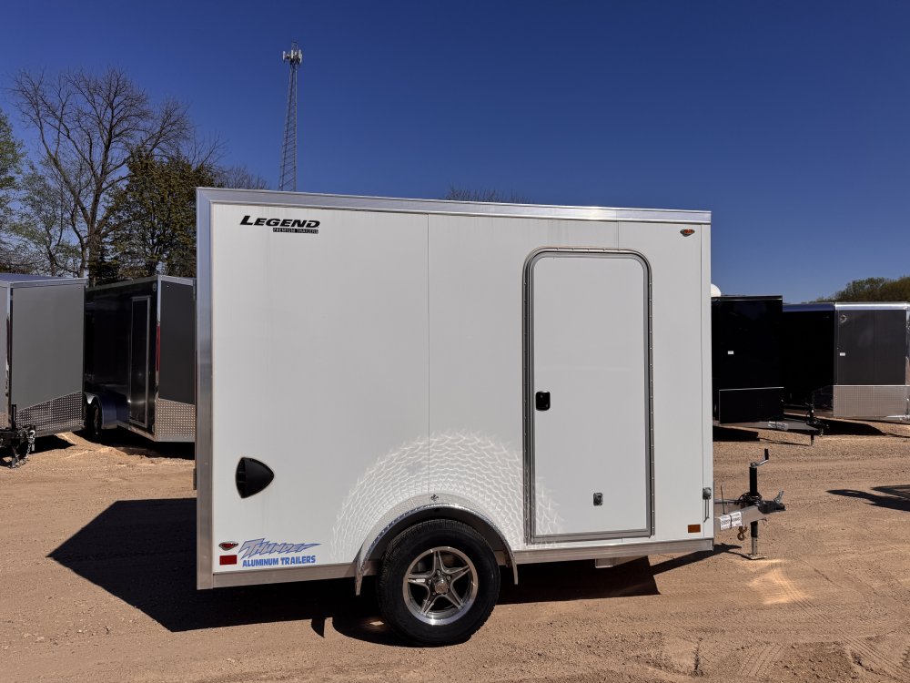 2025 Legend Trailers 6X10 Aluminum Thunder Cargo / Enclosed Trailer