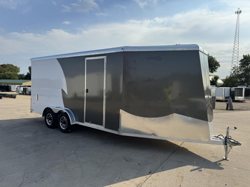 2025 NEO Trailers 7.5X21 Aluminum NASX Snowmobile Trailer