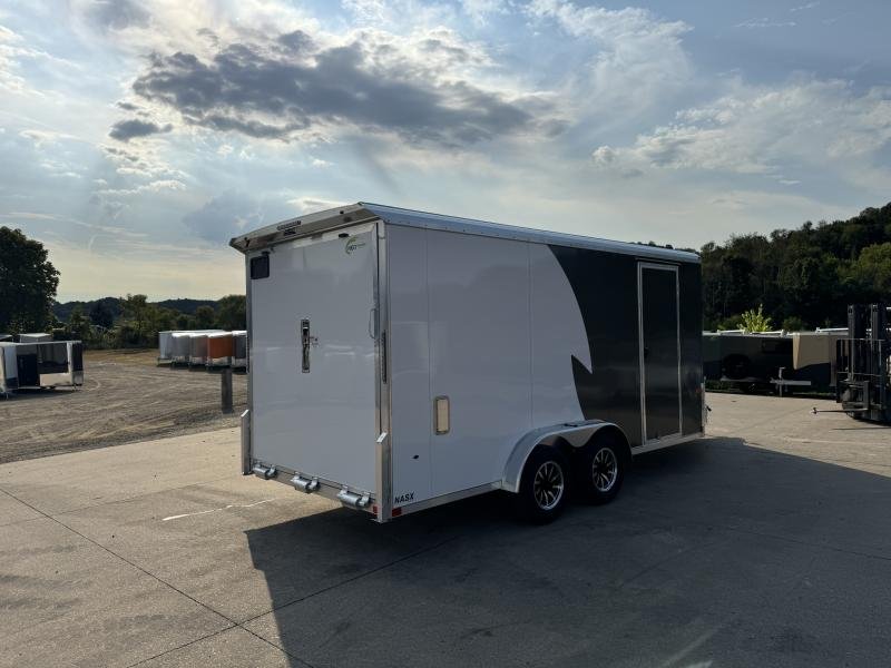 2025 NEO Trailers 7.5X21 Aluminum NASX Snowmobile Trailer