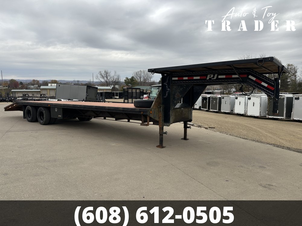 2013 PJ Trailers 102X32 Gooseneck Deckover