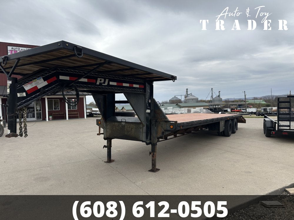 2013 PJ Trailers 102X32 Gooseneck Deckover