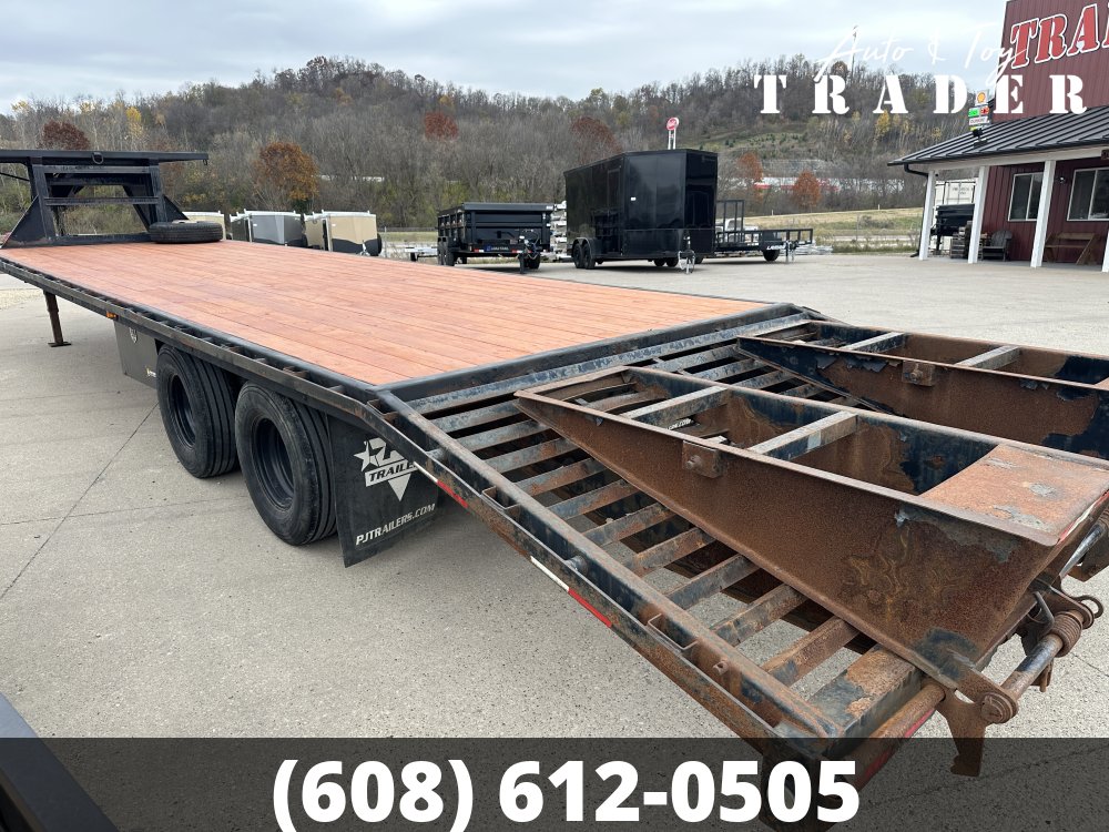 2013 PJ Trailers 102X32 Gooseneck Deckover