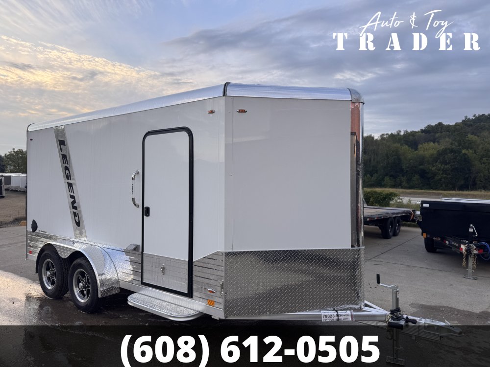 2027 Legend Trailers 7X14 Aluminum DVN Cargo / Enclosed Trailer