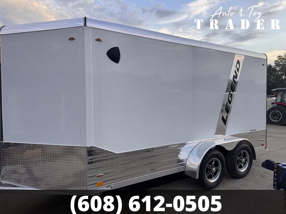2027 Legend Trailers 7X14 Aluminum DVN Cargo / Enclosed Trailer
