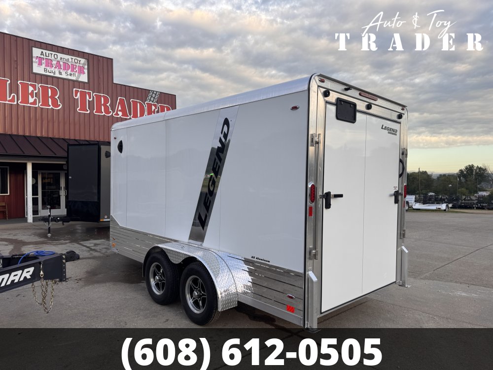 2027 Legend Trailers 7X14 Aluminum DVN Cargo / Enclosed Trailer
