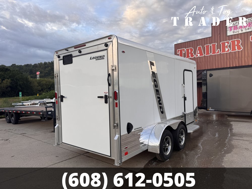 2027 Legend Trailers 7X14 Aluminum DVN Cargo / Enclosed Trailer