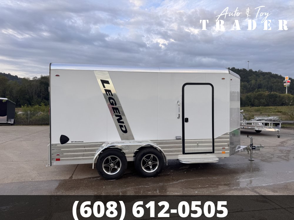 2027 Legend Trailers 7X14 Aluminum DVN Cargo / Enclosed Trailer