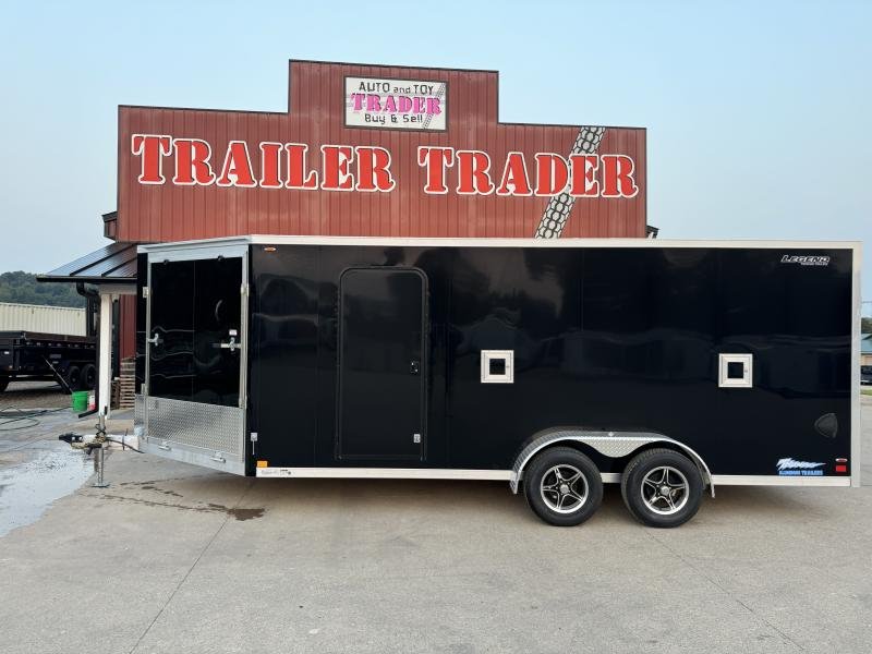 2025 Legend Trailers 7x23 Aluminum Thunder Snowmobile Trailer