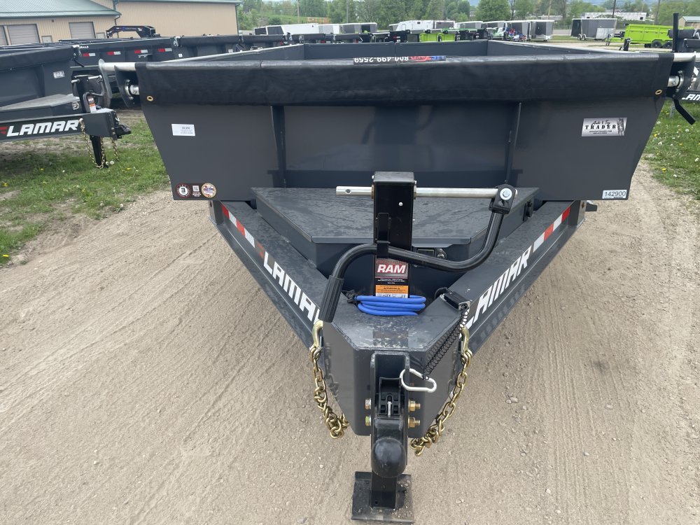2025 Lamar Trailers 83X14 Dump Trailer