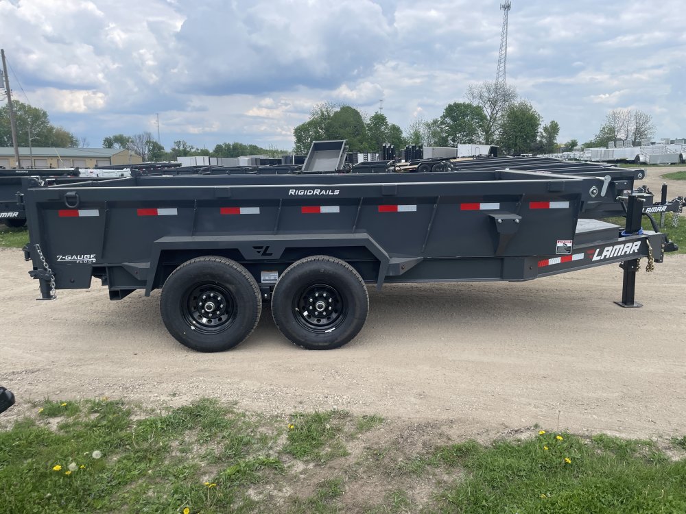 2025 Lamar Trailers 83X14 Dump Trailer