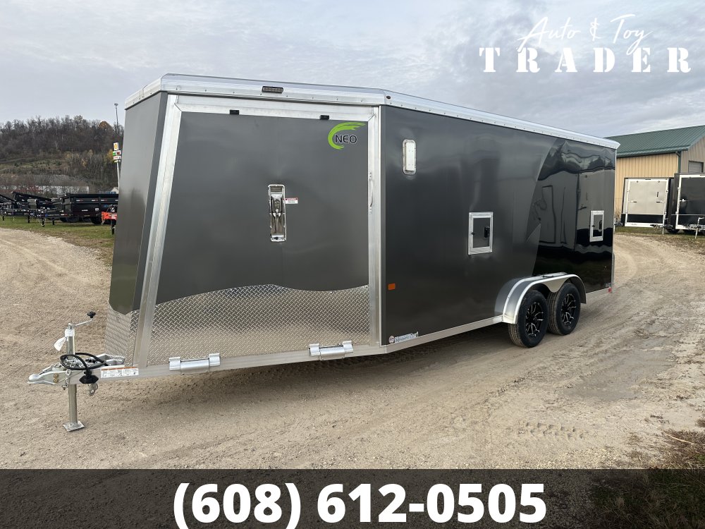 2026 NEO Trailers 7.5X21 Aluminum NASX Snowmobile Trailer