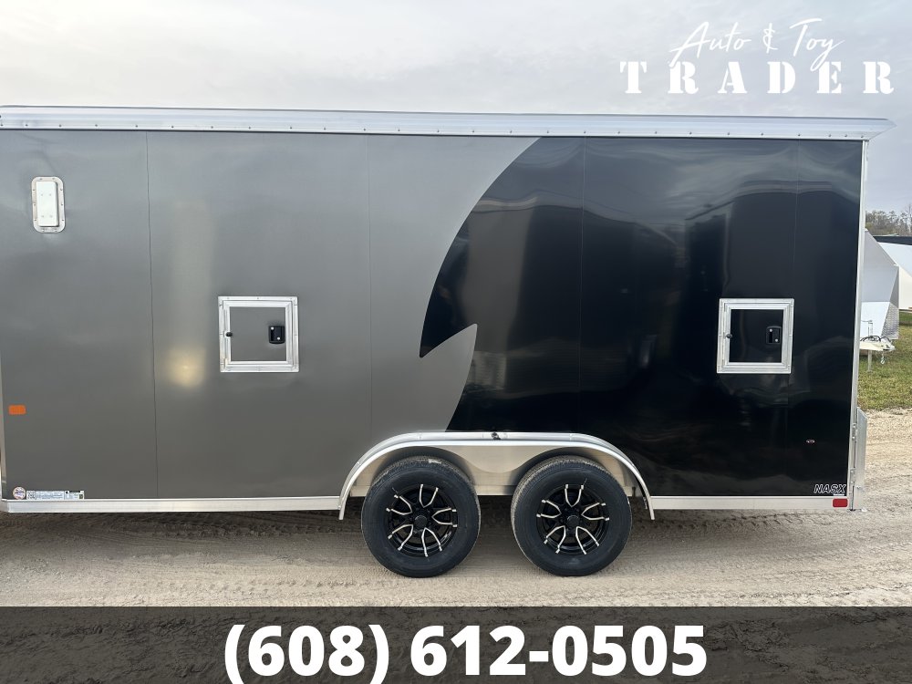 2026 NEO Trailers 7.5X21 Aluminum NASX Snowmobile Trailer