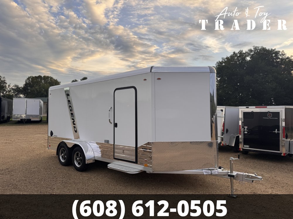 2027 Legend Trailers 7X16 Aluminum DVN Cargo / Enclosed Trailer