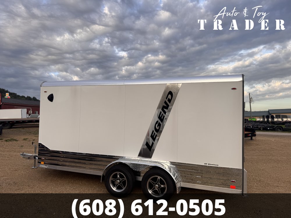 2027 Legend Trailers 7X16 Aluminum DVN Cargo / Enclosed Trailer