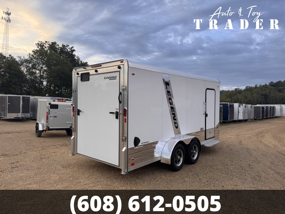 2027 Legend Trailers 7X16 Aluminum DVN Cargo / Enclosed Trailer