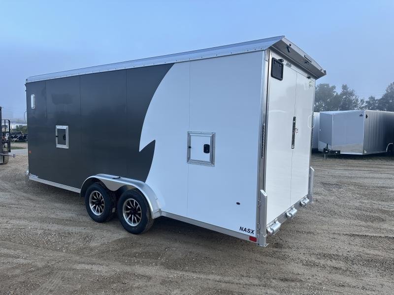 2025 NEO Trailers 7.5X23 Aluminum NASX Snowmobile Trailer
