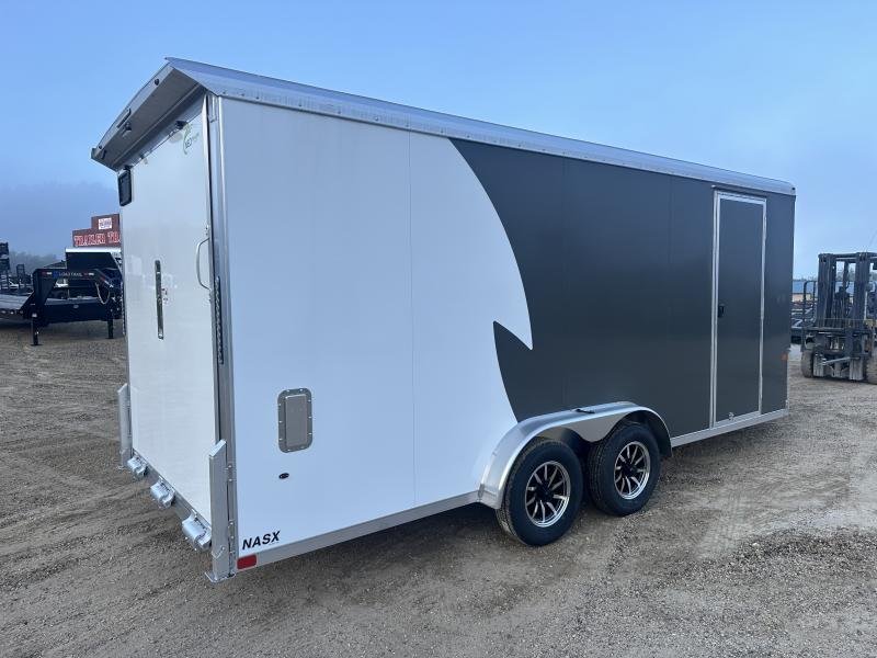 2025 NEO Trailers 7.5X23 Aluminum NASX Snowmobile Trailer