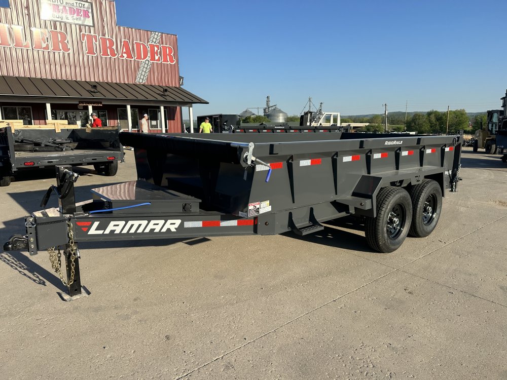 2025 Lamar Trailers 83X14 Dump Trailer