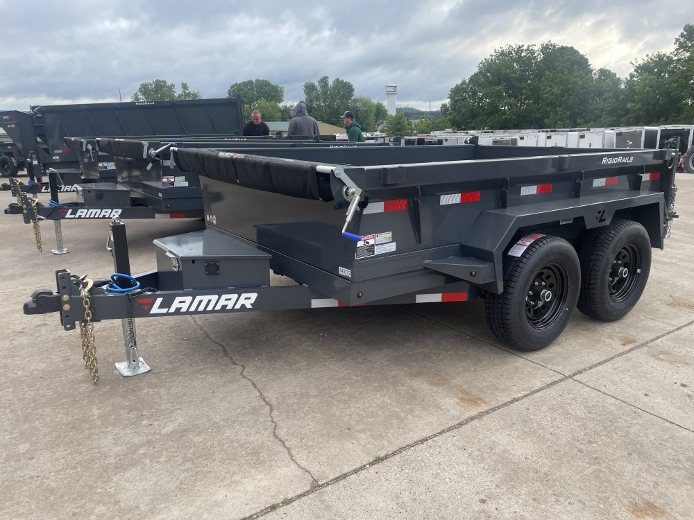 2025 Lamar Trailers 77X10 Dump Trailer