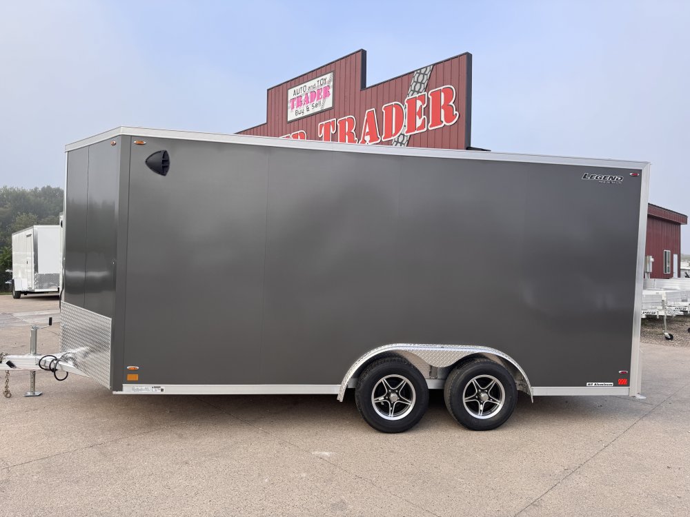 2026 Legend Trailers 8X16 Aluminum FTV Cargo / Enclosed Trailer