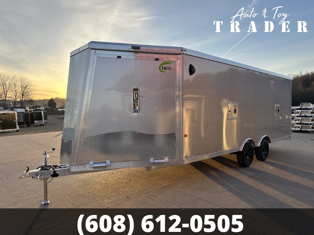 2026 NEO Trailers 8.5X20 Aluminum NMS Snowmobile Trailer