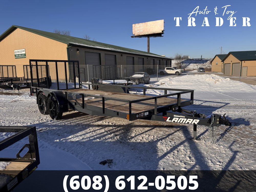 2026 Lamar Trailers 83X18 Utility Trailer