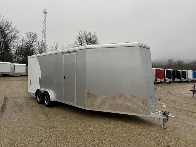 2025 NEO Trailers 7.5X23 Aluminum NASX Snowmobile Trailer