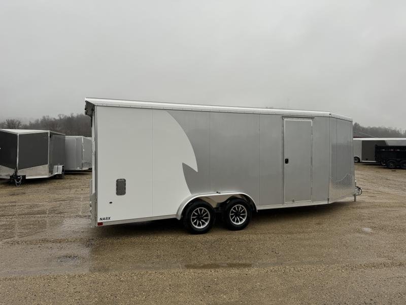 2025 NEO Trailers 7.5X23 Aluminum NASX Snowmobile Trailer